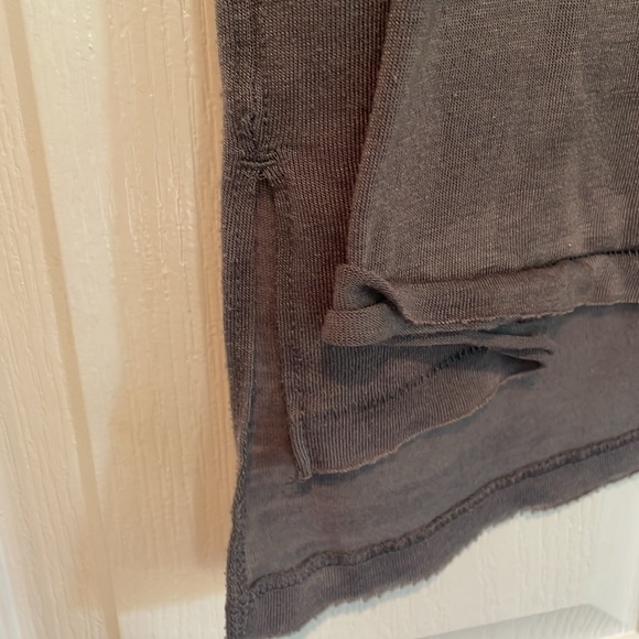 EUC We The Free/ FP Grey Camo Tee L - Picture 3 of 7